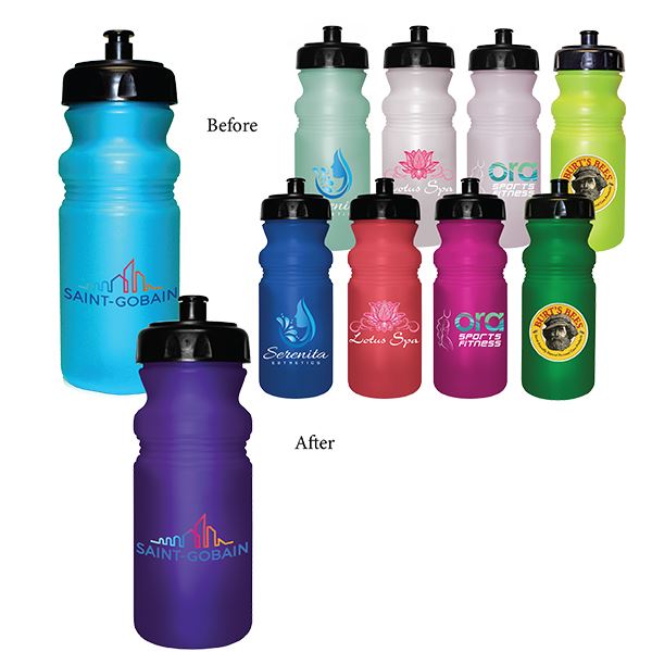 DA8067220 20 oz. Sun Fun Cycle Bottle with Full Color Digital Imprint